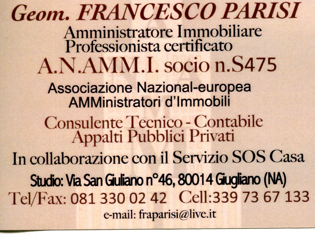 Elenco degli Amministratori di Condominio Campania Elenco degli Amministratori di Condominio Campania